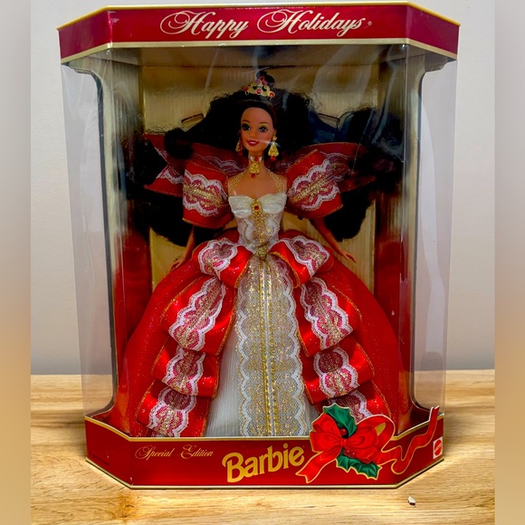Vintage Barbie Holiday Collection Barbie Happy Holidays Barbie